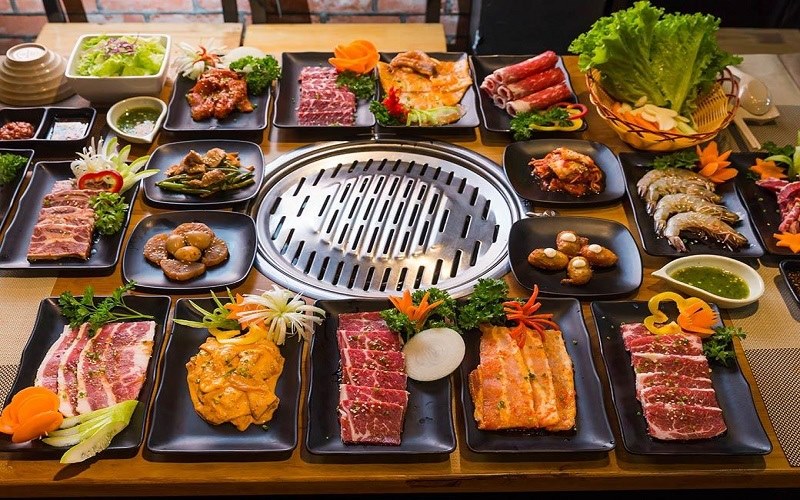 Buffet nướng Hàn Quốc